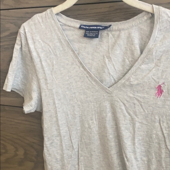 Ralf Lauren Sport grey t-shirt - Picture 2 of 3